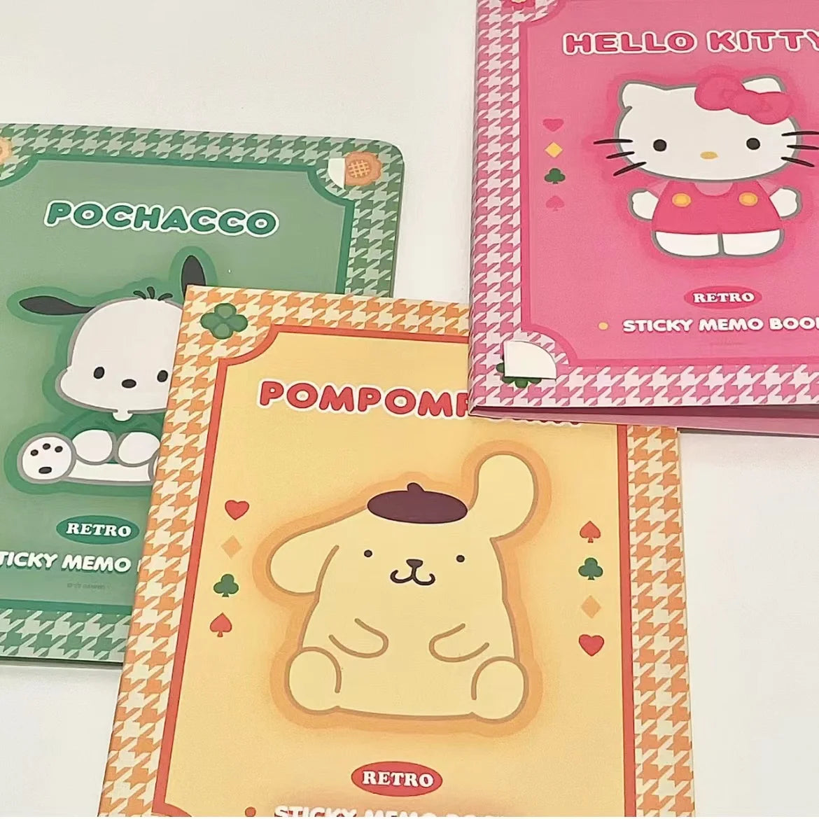 🌸 INNO INK Kawaii Sanrio Notebook Collection – Hello Kitty, My Melody, Kuromi, and Cinnamoroll Cute Paste Notepads for Students, Office Use, and Stationery Lovers! 📖🎀