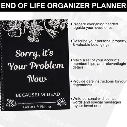 Planner: Simplify Your Final Wishes & Secure Your Legacy with Ease 🌟💫