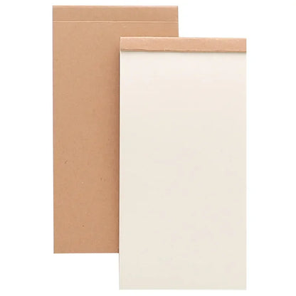 🌟 Premium Kraft Paper Notes – 50 Pages in 4 Unique Styles for Creative Journaling, Note-Taking, and Sketching – Compact and Portable 14x7cm Size for On-the-Go Organization! ✨