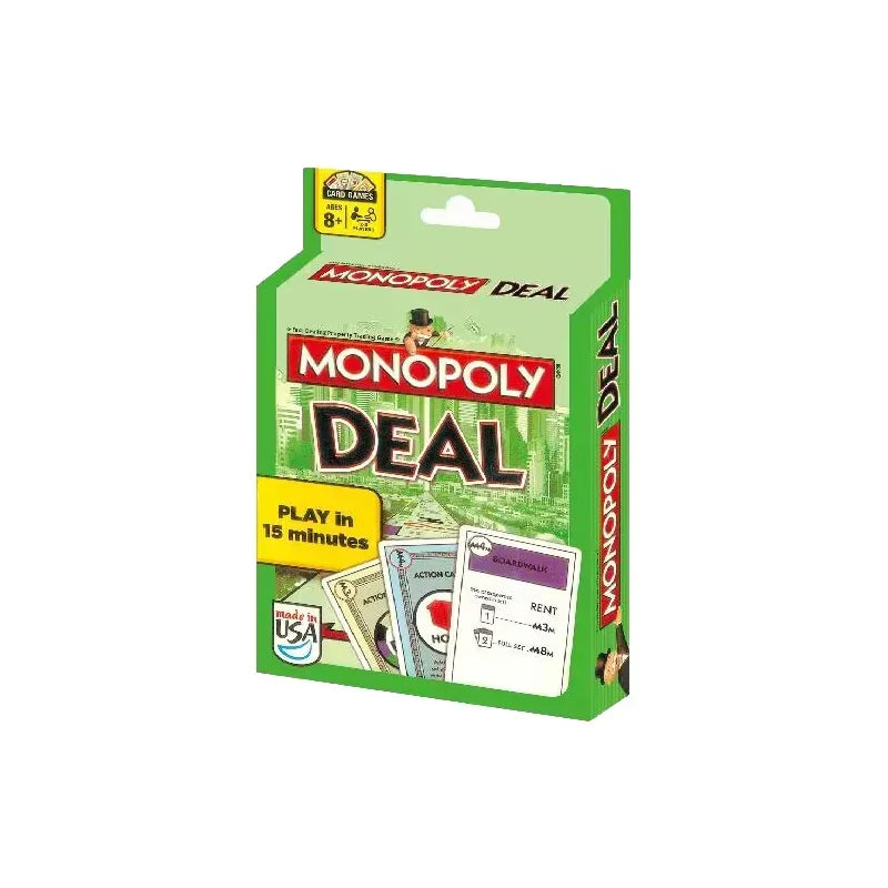 🎉 Monopoly Deal Card Game – Fast-Paced, Strategic Family Fun for 2-5 Players, Perfect for Game Nights, Parties, Birthdays, Christmas & Holiday Gatherings – Quick Play, Easy to Learn, Ultimate Battle of Properties & Action Cards! 🎲