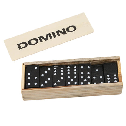 🎲 28 Pcs Wooden Domino Board Game Set – Fun & Educational Travel Toy for Kids, Enhances Hand-Eye Coordination, Number Recognition, and Creativity – Perfect Gift for Children, Family Game Night & Travel Entertainment! 🌟