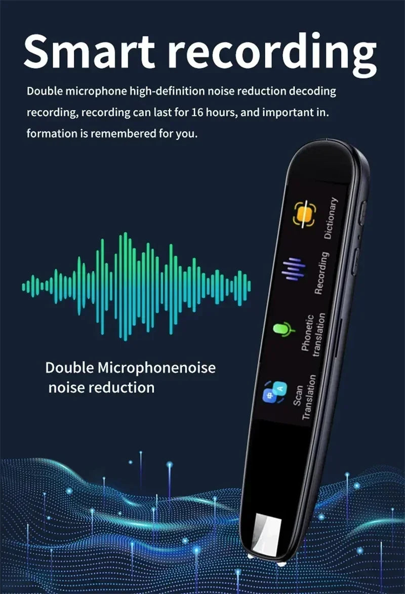 Senbossi A15S Portable Voice Translator – Effortless Multilingual Communication Anywhere 🌍🔊