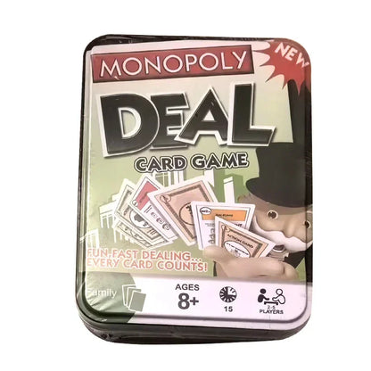 🎉 Monopoly Deal Card Game – Fast-Paced, Strategic Family Fun for 2-5 Players, Perfect for Game Nights, Parties, Birthdays, Christmas & Holiday Gatherings – Quick Play, Easy to Learn, Ultimate Battle of Properties & Action Cards! 🎲