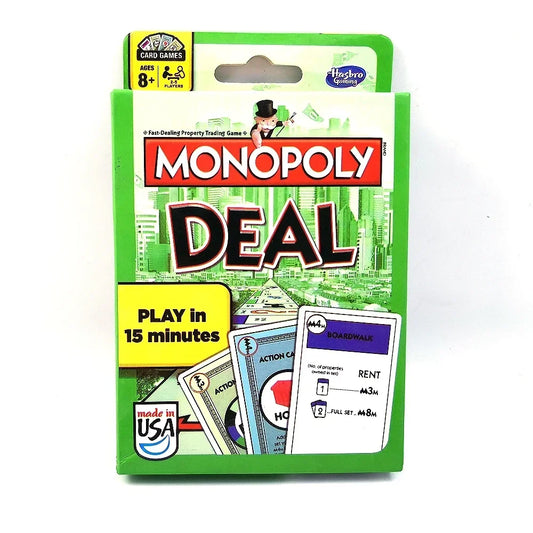 🎉 Monopoly Deal Card Game – Fast-Paced, Strategic Family Fun for 2-5 Players, Perfect for Game Nights, Parties, Birthdays, Christmas & Holiday Gatherings – Quick Play, Easy to Learn, Ultimate Battle of Properties & Action Cards! 🎲