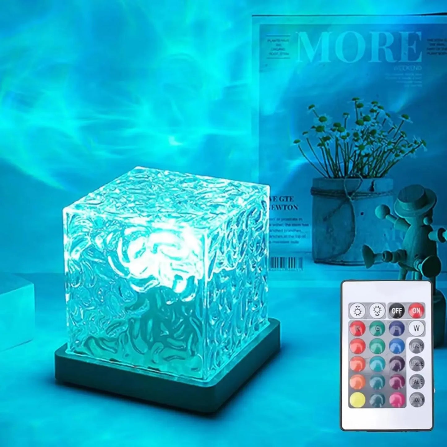 Midnight Aura Ocean Wave Projector – 16-Color Aurora Glow for a Mesmerizing Atmosphere! ✨🌊