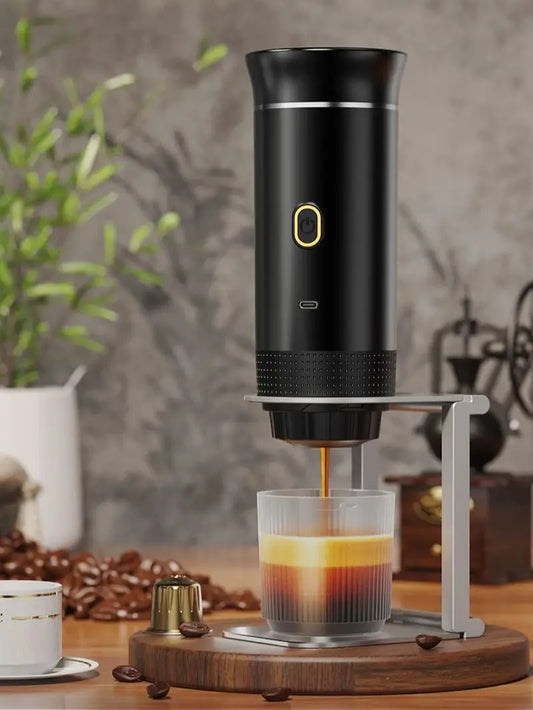 BrewGo Pro: The Ultimate Portable Espresso Maker – Enjoy Barista-Quality Coffee Anywhere, Anytime! ☕🚀