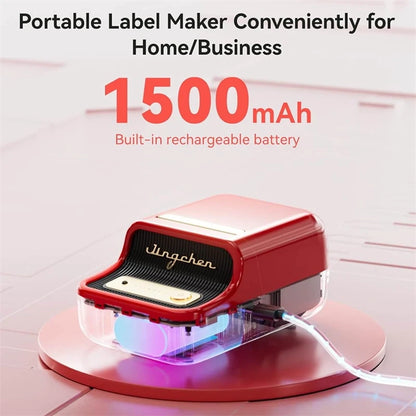 INNO INK Wireless Thermal Label Printer 📦 – Portable Bluetooth Barcode & Adhesive Label Maker for Office & Commercial Use 💼