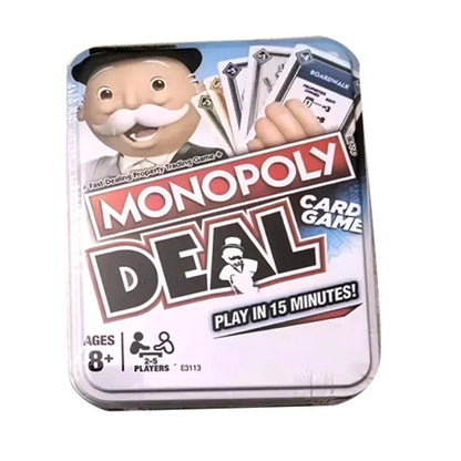 🎉 Monopoly Deal Card Game – Fast-Paced, Strategic Family Fun for 2-5 Players, Perfect for Game Nights, Parties, Birthdays, Christmas & Holiday Gatherings – Quick Play, Easy to Learn, Ultimate Battle of Properties & Action Cards! 🎲