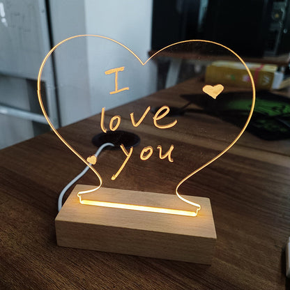 ✨ Creative USB Message Board Lamp – Light Up Your Space with a Warm LED Glow & Customizable Fun! ✨